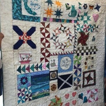 2018 Quilt for Stella Graham